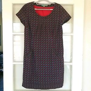 Structured corduroy dress with pockets from Boden